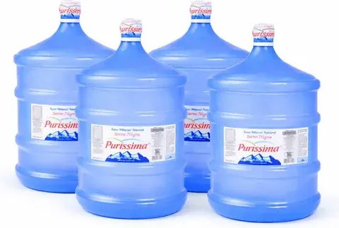 4 Garrafões de Água 20L