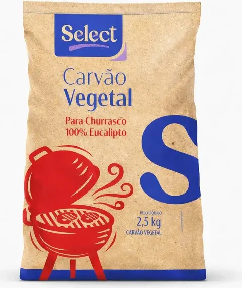 Carvão Vegetal 2,5kg